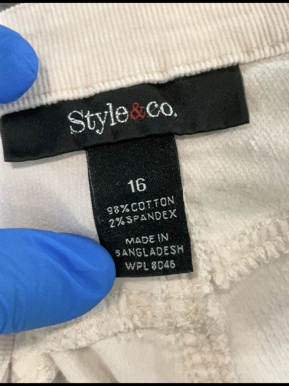 Style & Co. Light Pink Ankle Crop Pants - Picture 3 of 3